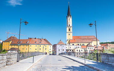 The Parish Church in Vilshofen